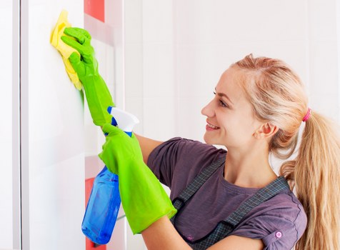 Professional upholstery cleaning in Putney for a fabric sofa