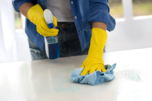 Close-up of carpet fibres being treated by a Putney carpet cleaning specialist